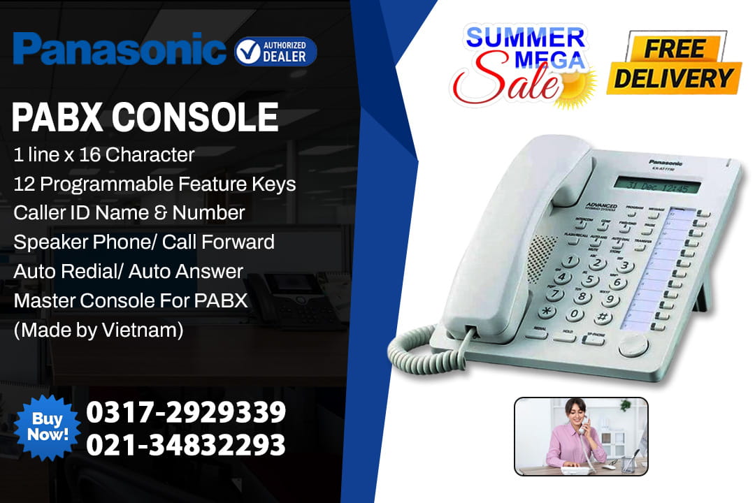 Panasonic Console KX-T7730 with Free Shipping