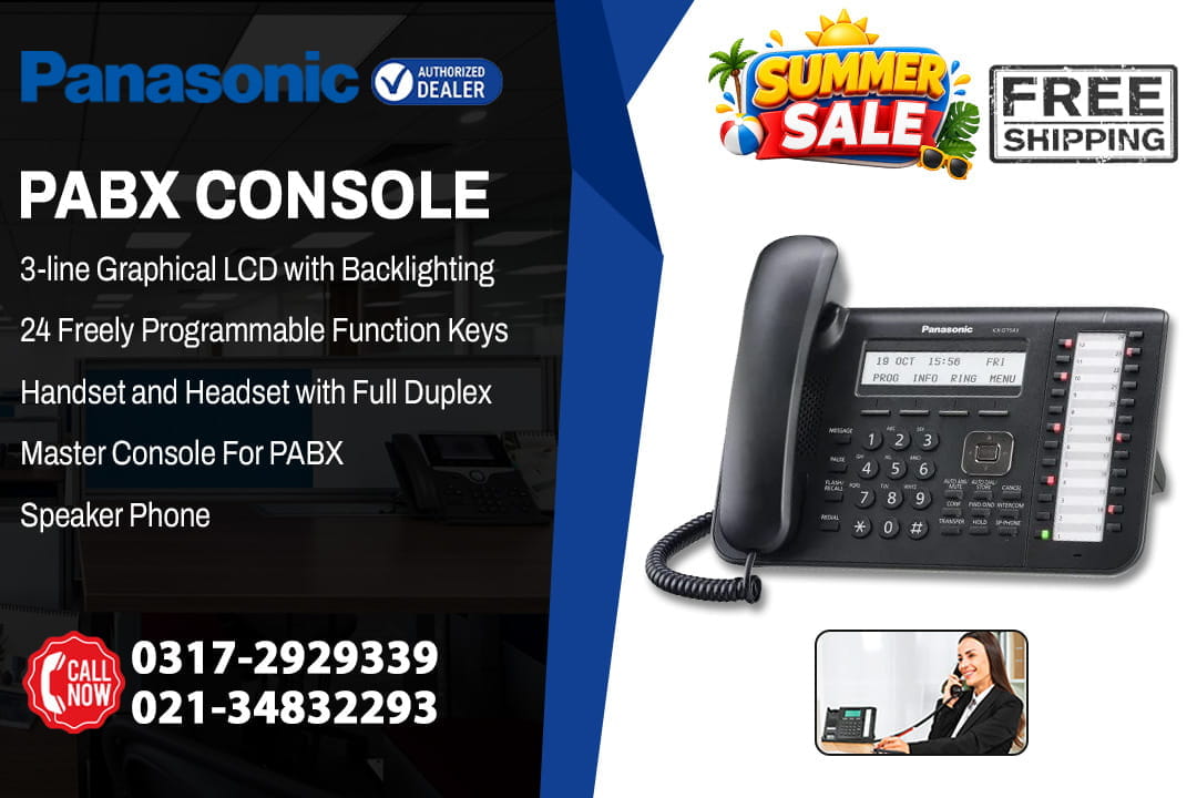 Panasonic Console KX-DT543 with Free Shipping