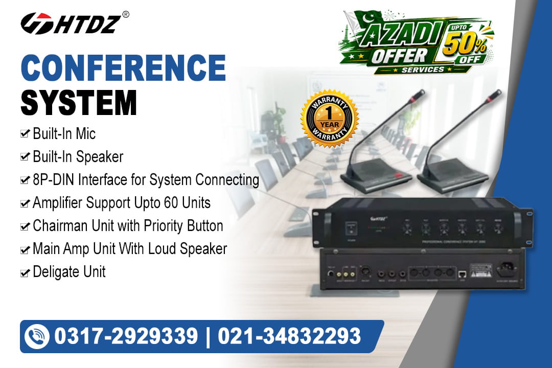 Conference System with 50% off Service