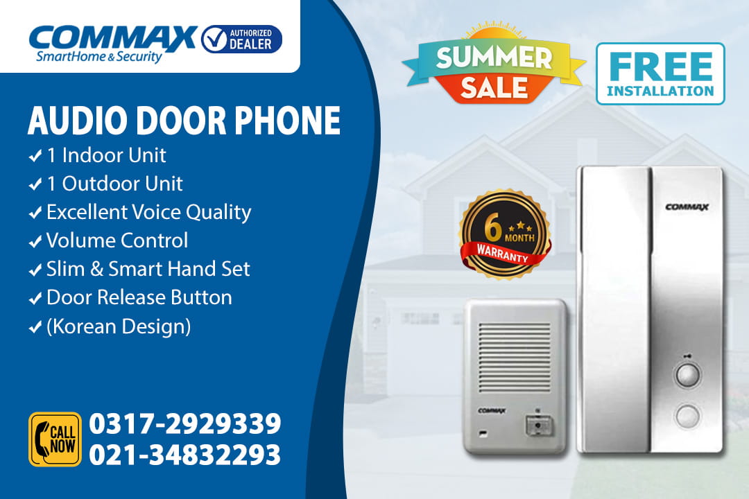 Audio Door Phone DP-2S with Free Installation