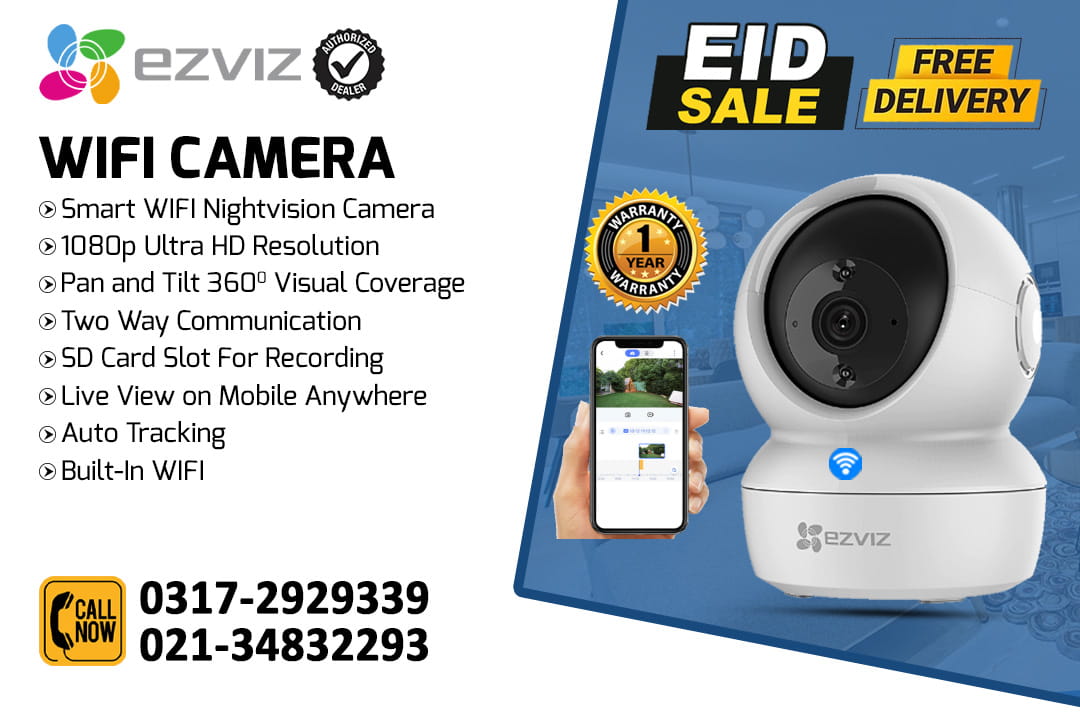 EZVIZ WiFi Camera with Free Shipping
