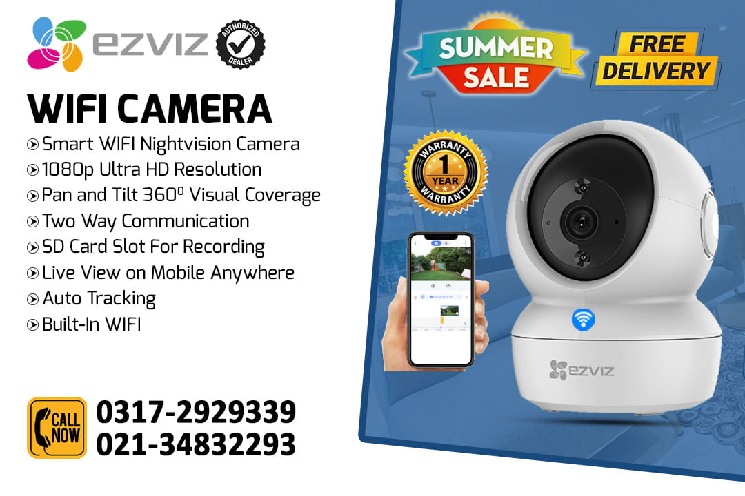 EZVIZ WiFi Camera With Free Shipping