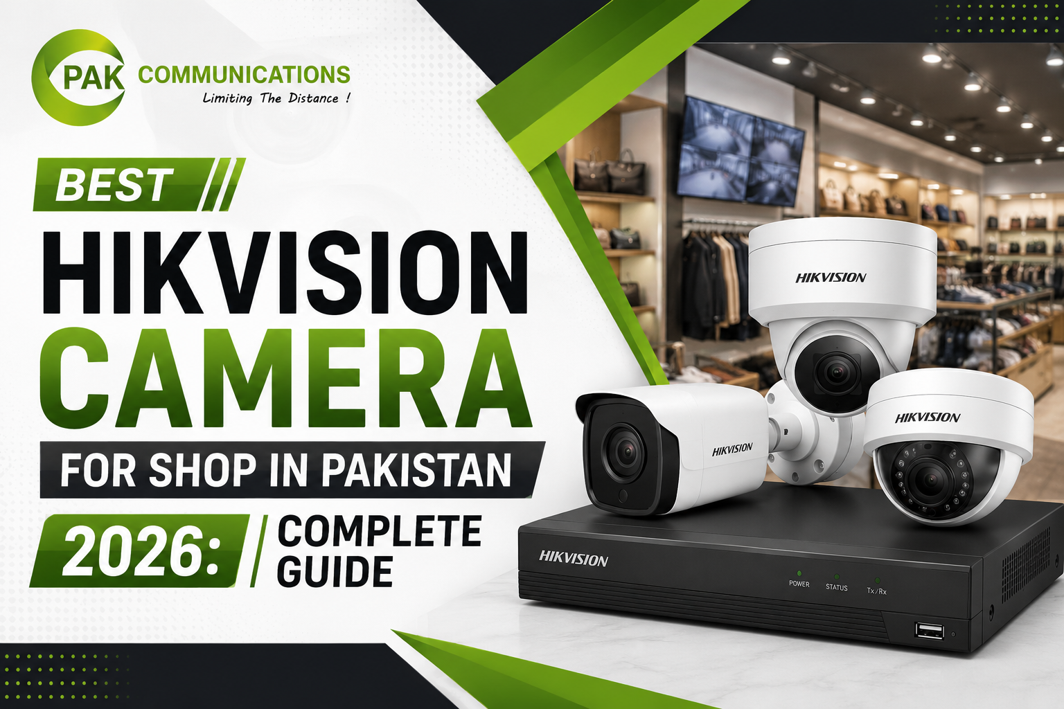 Best Hikvision Camera for Shop in Pakistan 2026 Complete Guide