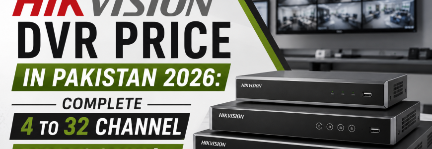 Hikvision DVR Price in Pakistan 2026 Complete 4 to 32 Channel Buyer's Guide