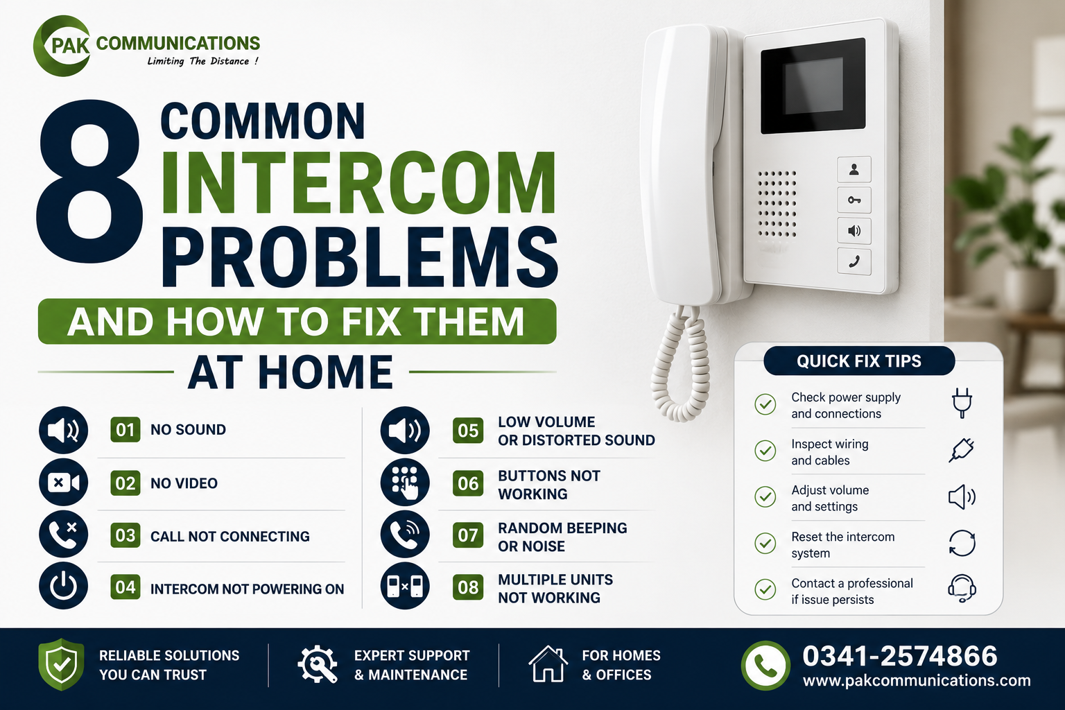 8 Common Intercom Problems and How to Fix Them at Home