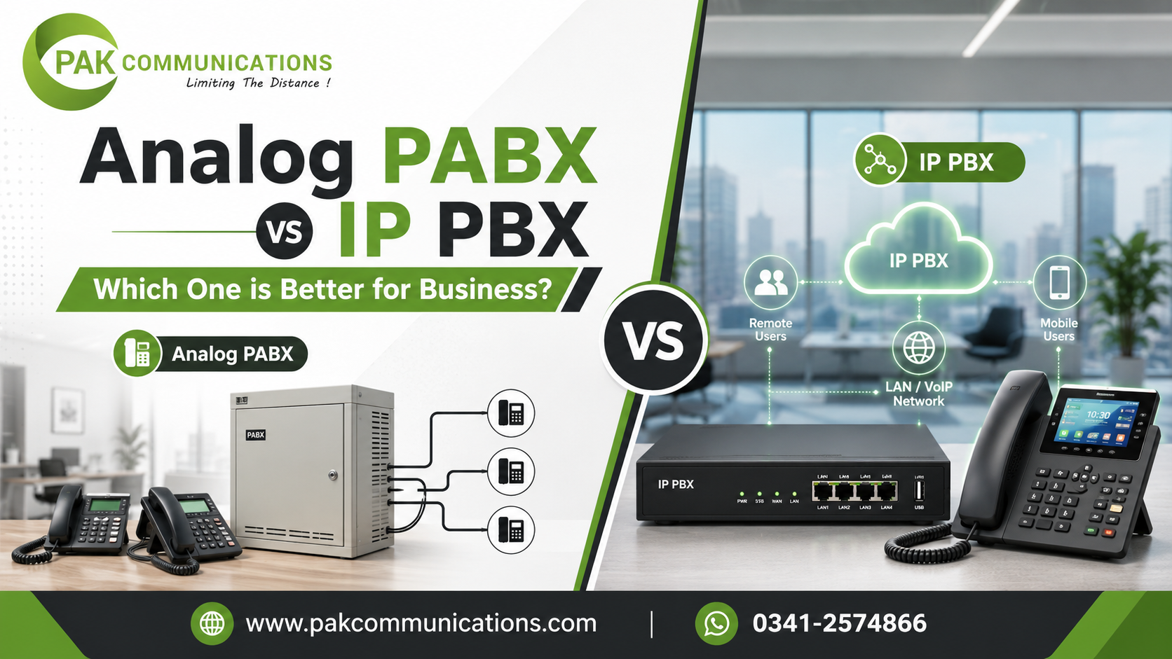 Analog PABX vs IP PBX Which One is Better for Business