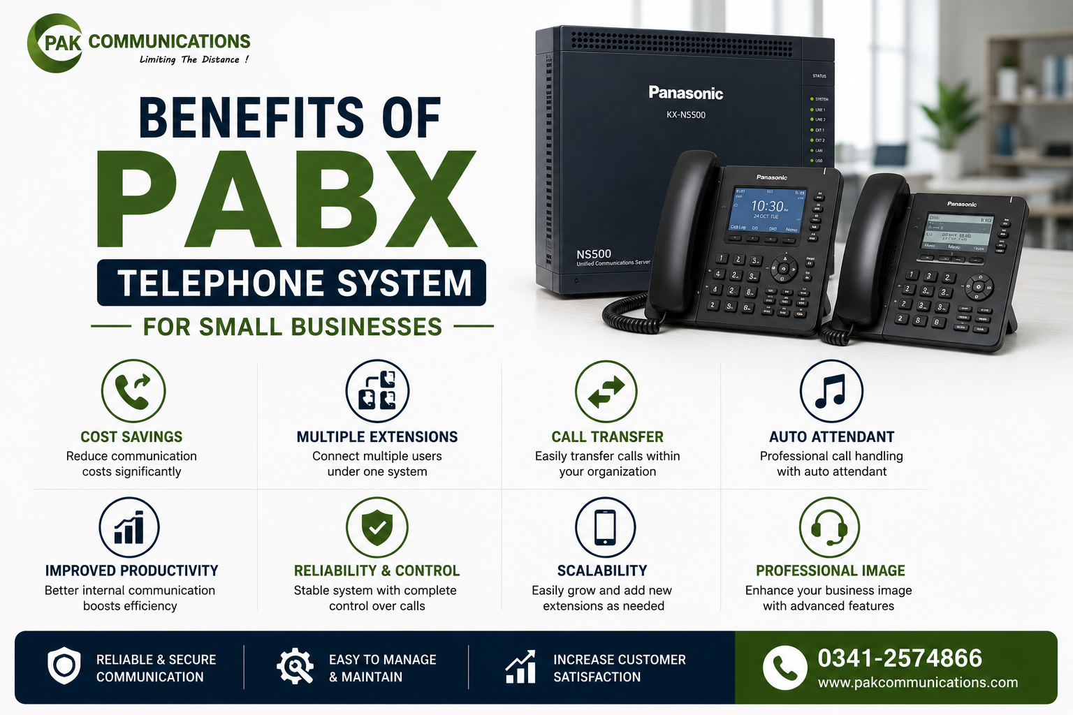Benefits of PABX Telephone System for Small Businesses
