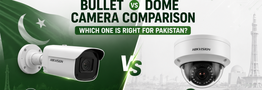 Hikvision Bullet vs Dome Camera Comparison Which One Is Right for Pakistan
