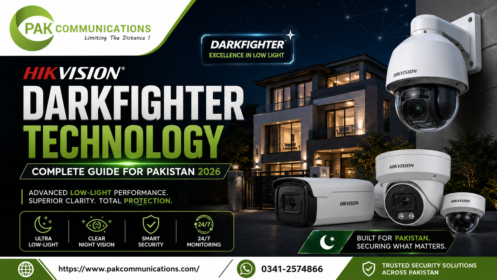 Hikvision DarkFighter Technology Complete Guide for Pakistan 2026