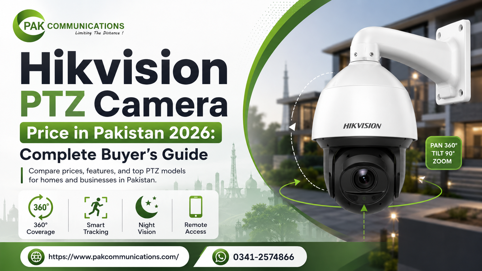 Hikvision PTZ Camera Price in Pakistan 2026 Complete Buyer’s Guide