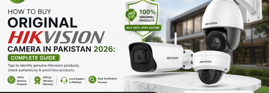 How to Buy Original Hikvision Camera in Pakistan 2026: Complete Guide