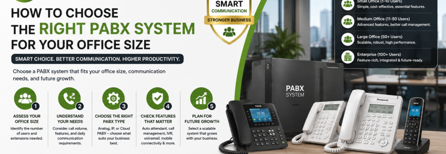 How to Choose the Right PABX System for Your Office Size
