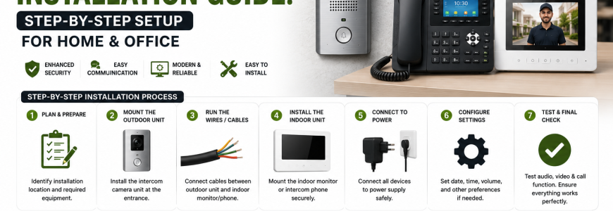 Intercom Installation Guide Step-by-Step Setup for Home & Office